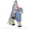 Blue knight with cloak, riding (without horse) - Goki AustraliaGoki AustraliaHOLZTIGER