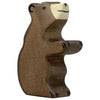 Brown bear, small, sitting - Goki AustraliaGoki AustraliaHOLZTIGER