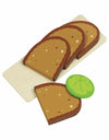 Sliced bread, 4 slices, 1 lettuce leaf - Goki AustraliaGoki Australiagoki